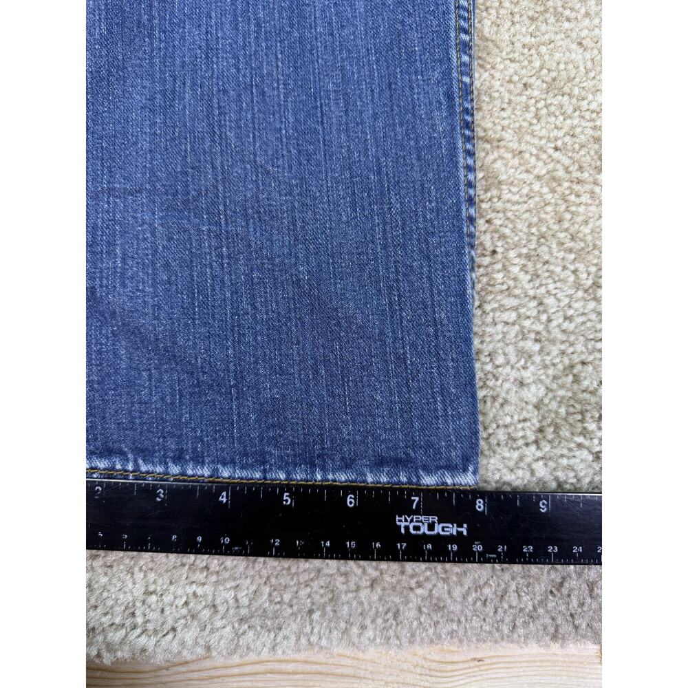 Vintage 00s Levi's 505 Blue Jeans Size 31x32 Classic Denim Y2K Western C097 - Picture 12 of 13